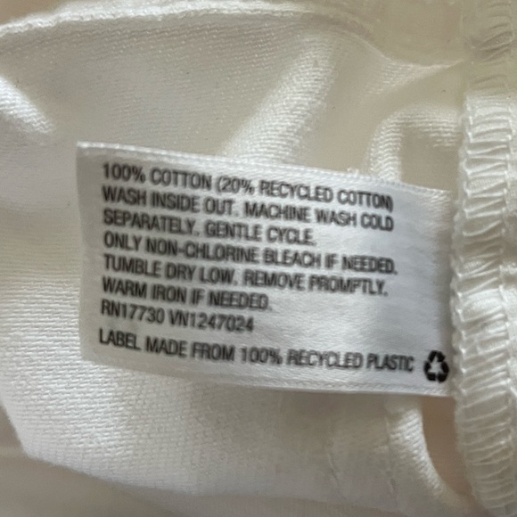 Wild fable cut off white denim shorts - Picture 5 of 5